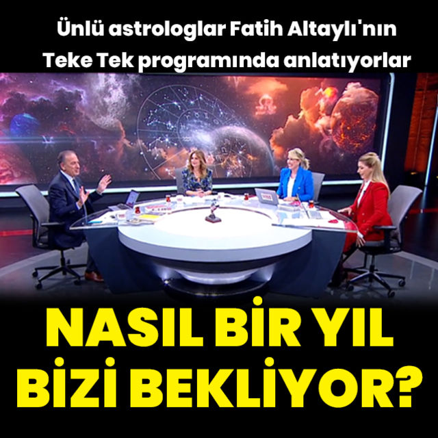 Fatih Altaylı nın Teke Tek programında astrologlar 2023 ü öngörülerini anlatıyor