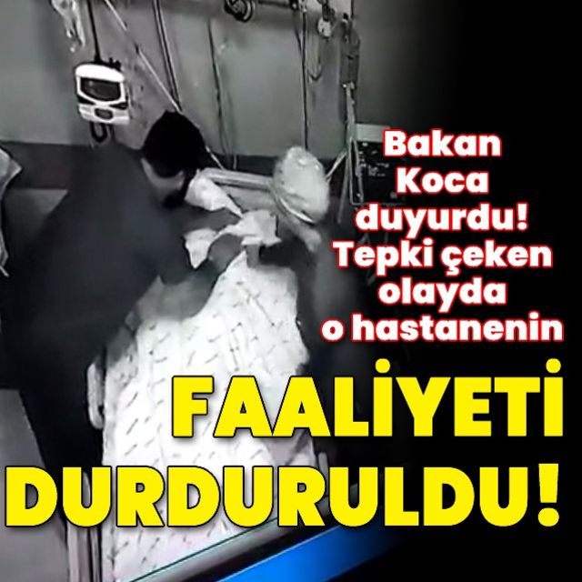 Sağlık Bakanlığı ndan 2 müfettiş Tokat taki özel hastanede incelemelere başladı