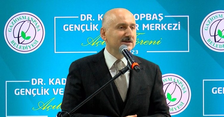 Bakan Karaismailoğlu Belediyeciliğin en güzel örneklerinden biri daha hayata geçirildi