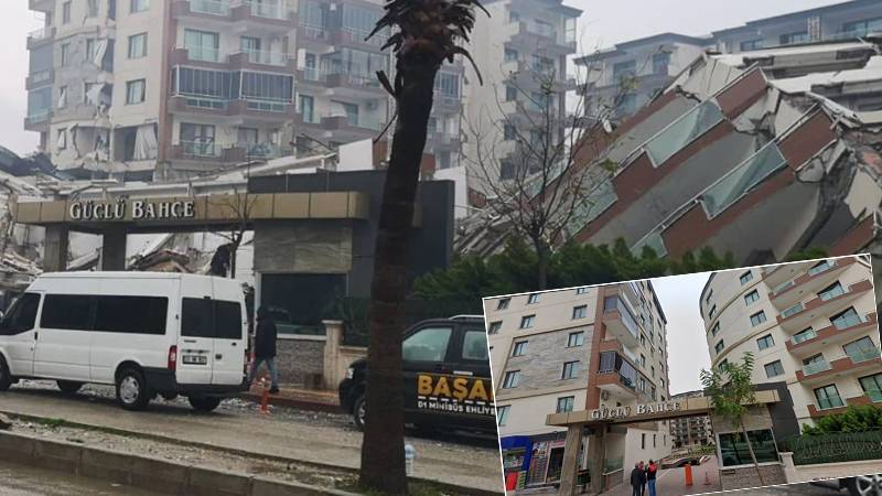 Hatay da yaptığı üç sitede yıkım yaşanan müteahhitten muhabire  Benim binam mı mesele  bana binayı soramazsınız