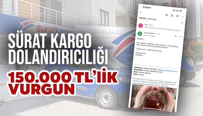 Sürat Kargo da Yaşanan Hırsızlık Bu Sefer Pes Dedirtti