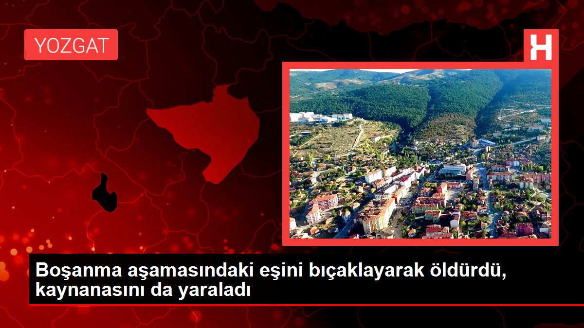 Boşanma aşamasındaki eşini bıçaklayarak öldürdü kaynanasını da yaraladı