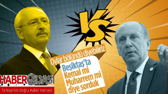 Ensonhaber Beşiktaşta vatandaşa sordu Kemal Kılıçdaroğlu mu Muharrem İnce mi