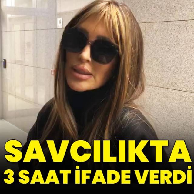 Seren Serengil savcılıkta 3 saat ifade verdi