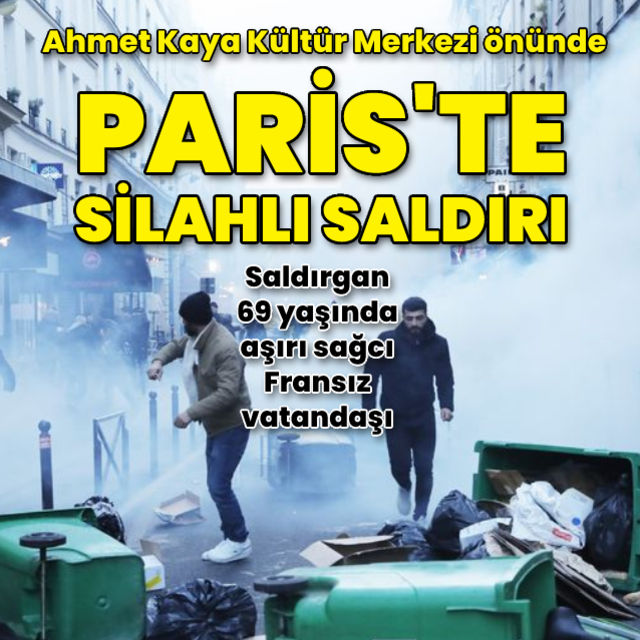 Paris te silahlı saldırı Ölü ve yaralılar var