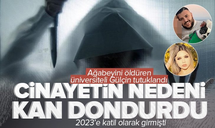 Aydın da üniversite öğrencisi Gülçin ağabeyini katletmişti Cinayetin sebebi kan dondurdu