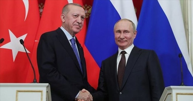 Rusya Devlet Başkanı Putin den Başkan Erdoğana yeni yıl mesajı