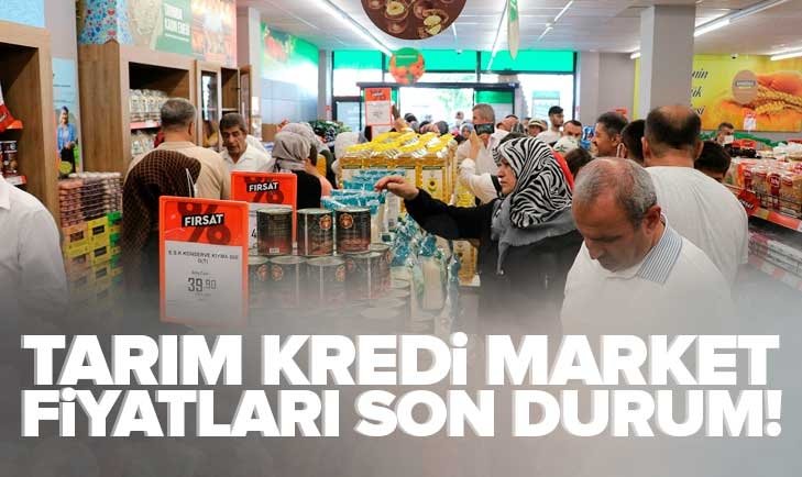 Tarım Kredi Market fiyatları son durum Yarı fiyatından da ucuz İndirimli 600 çeşit ürün hangileri Giden avantajlı çıkıyor