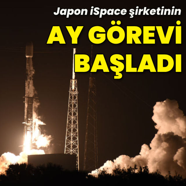 Japon iSpace şirketinin Ay görevi başladı