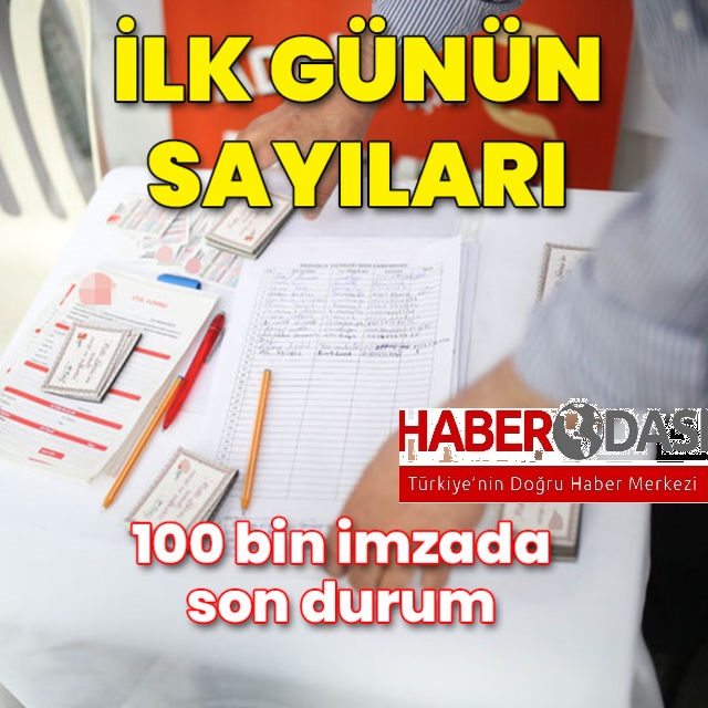 11 Cumhurbaşkanı adayı için hedef 5 günde 100 bin imza