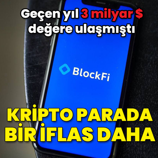 Kripto parada bir iflas daha