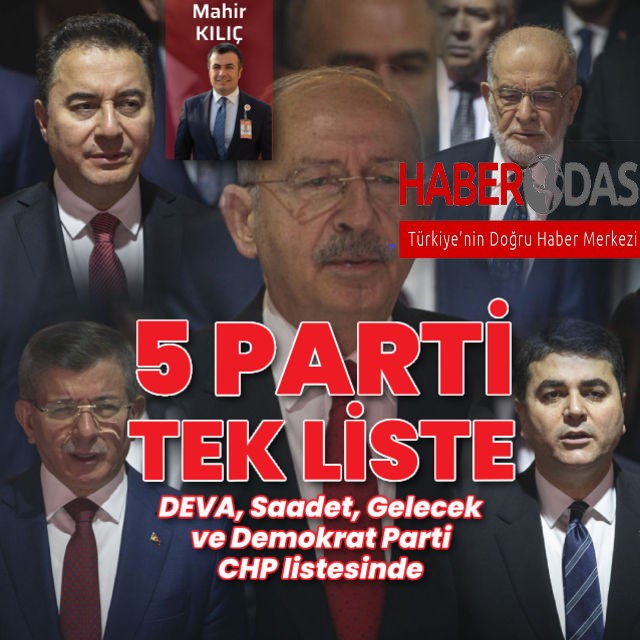 son dakika haberi Millet İttifakı'nda liste gelişmesi