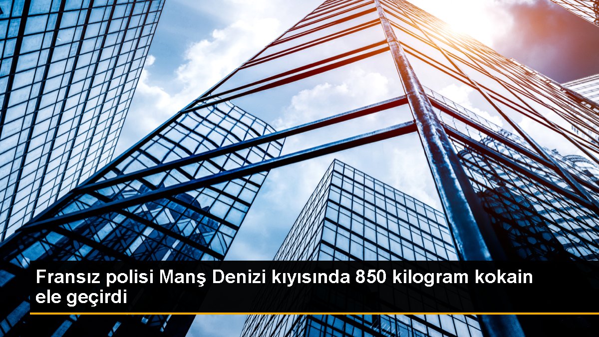 Fransız polisi Manş Denizi kıyısında 850 kilogram kokain ele geçirdi