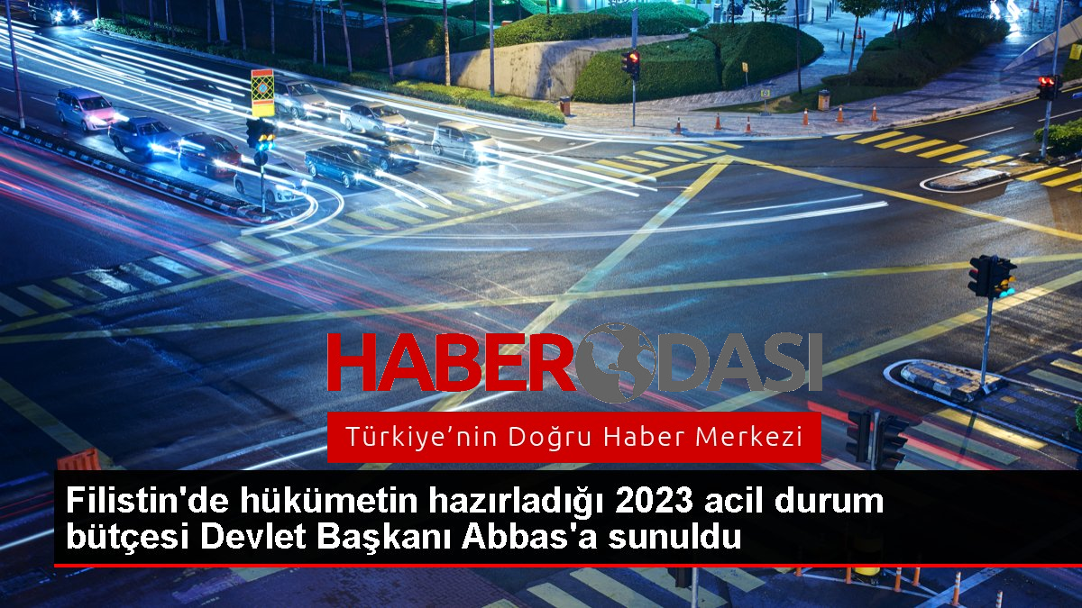 Filistinde hükümetin hazırladığı 2023 acil durum bütçesi Devlet Başkanı Abbasa sunuldu