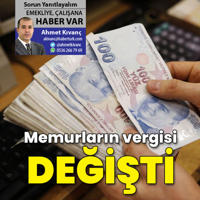 Memurun vergisinde ne değişti