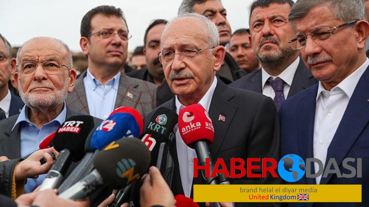 Kılıçdaroğlundan büyük gaf Hangi ittifakta olduğunu karıştırınca Davutoğlu dürtüp düzelttirdi