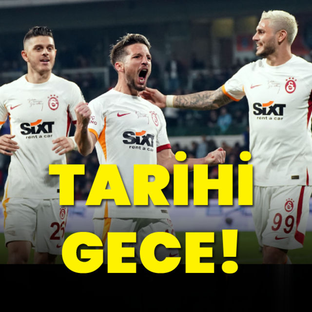 Galatasaray dan tarihi zafer