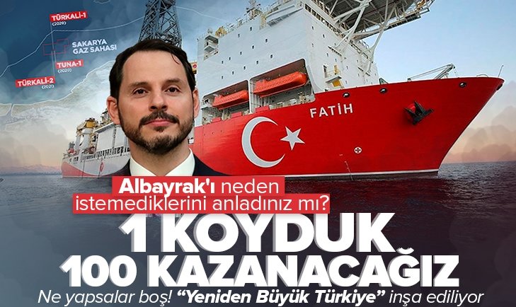 Milli enerji hamlesi meyvelerini verdi 1 koyduk 100 kazanacağız! Berat Albayrak ı neden istemediklerini anladınız mı