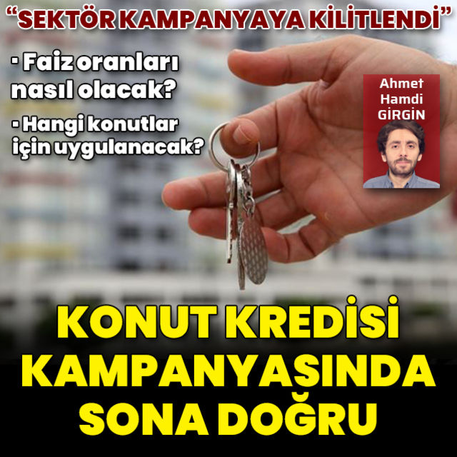 Konut kredisi kampanyasında geri sayım