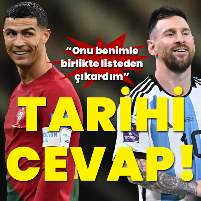 Messi nin Cristiano Ronaldo sözleri gündeme oturdu