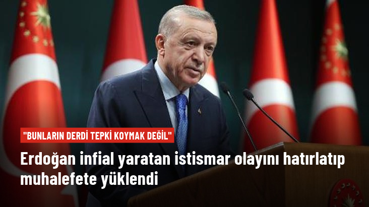 Cumhurbaşkanı Erdoğan 6 yaşındaki çocuğun istismar olayını hatırlatıp muhalefete yüklendi