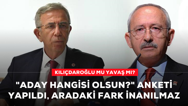 Millet İttifakı nın cumhurbaşkanı adayı kim olsun  İşte Kılıçdaroğlu ve Yavaş ın yarıştığı anketten çıkan sonuç