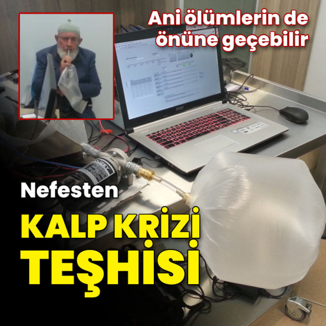 Kalp krizi riskine yapay zekayla erken teşhis