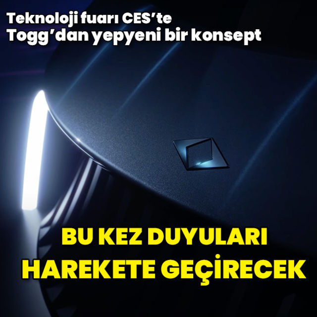 Togg teknoloji fuarı CES te bu kez duyuları harekete geçirecek