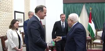 ABD Ulusal Güvenlik Danışmanı Sullivan  Filistin Devlet Başkanı Abbas ile görüştü