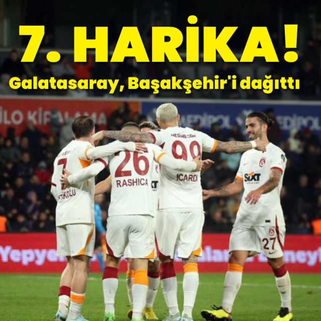 Başakşehir 0   Galatasaray 7  MAÇ SONUCU