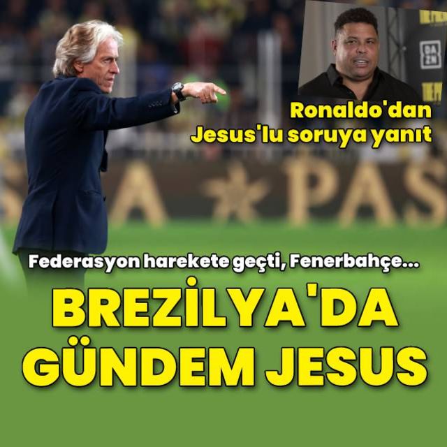 Brezilya dan gündem Jorge Jesus Ronaldo dan hoca yanıtı