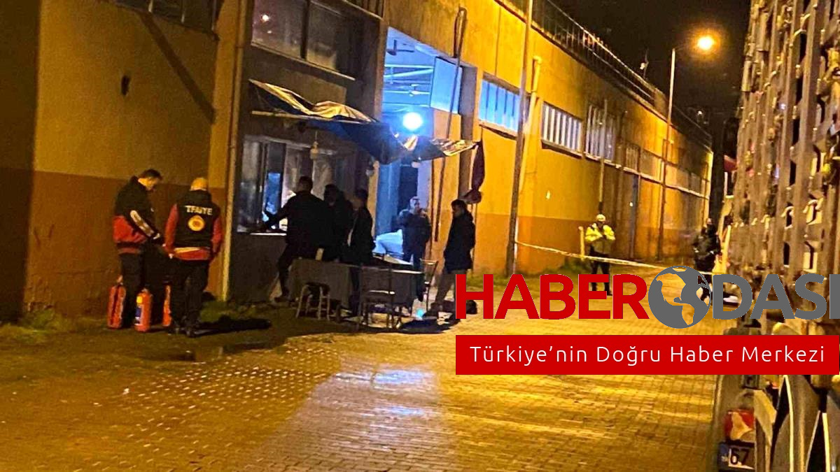 İş yerinde ailesini rehin aldı üzerine benzin döküp bıçakla kendini yaraladı