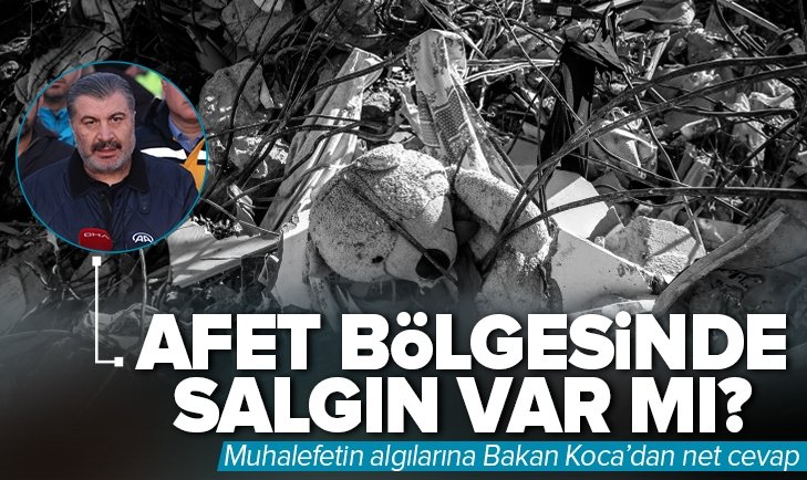 Sağlık Bakanı Fahrettin Koca'dan salgın hastalık açıklaması.