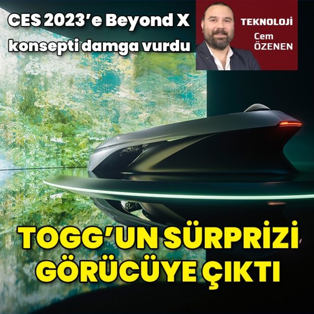 Togg, CES 2023 te sürpriz konseptle şov yaptı