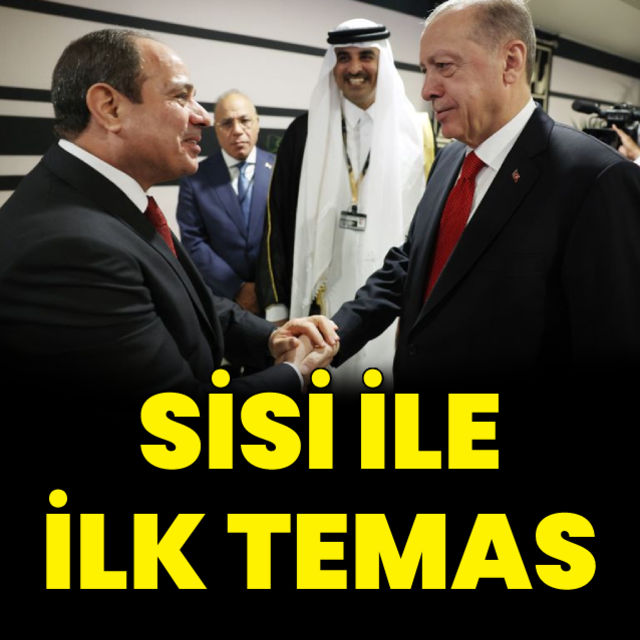 Cumhurbaşkanı Erdoğan Mısır Cumhurbaşkanı Abdülfettah es Sisi ile görüştü