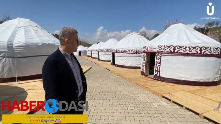 Adıyamanda üniversite sınavına hazırlanan depremzede öğrenciler için Üsküdar Obası kuruldu