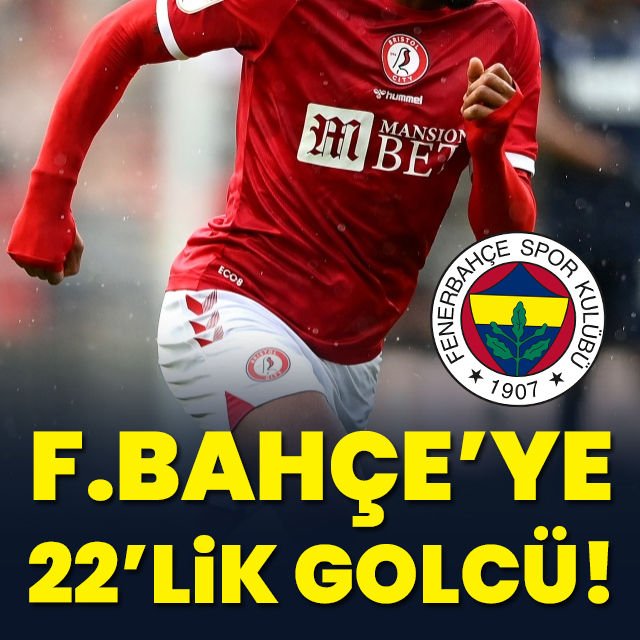 Transferde flaş gelişme Fenerbahçe ye 22 lik golcü