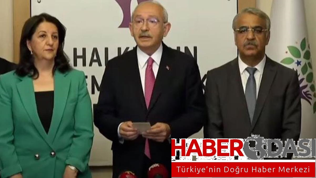 HDP ile görüşen Kılıçdaroğlu ndan ilk açıklama Kürt sorunu dahil tüm sorunların çözüm adresi TBMM