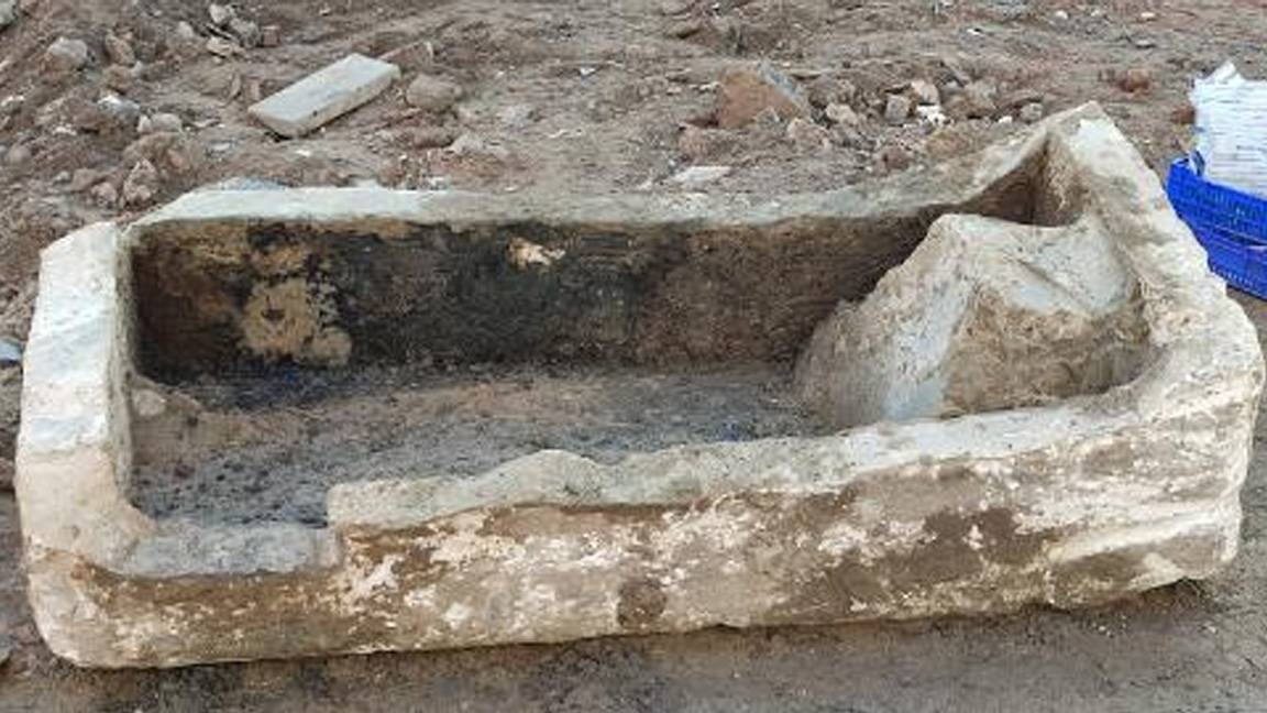 Büyükçekmece’de bulunan lahit Roma dönemine ait çıktı