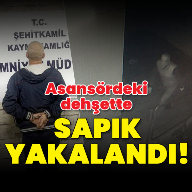 Kız çocuğuna asansörde cinsel istismara kalkışan şüpheli yakalandı