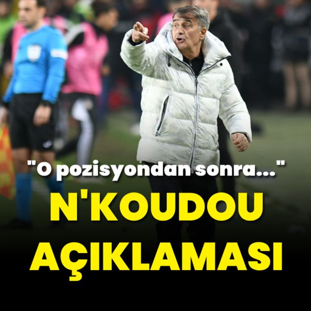 Şenol Güneş ten Gaziantep maçı ve N Koudou açıklaması